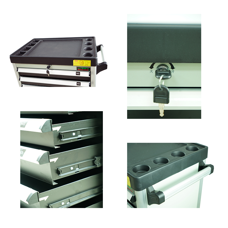 3-Drawer Gray Tool Storage Cab - Auto Repair Shop Warranty recensie en prijs