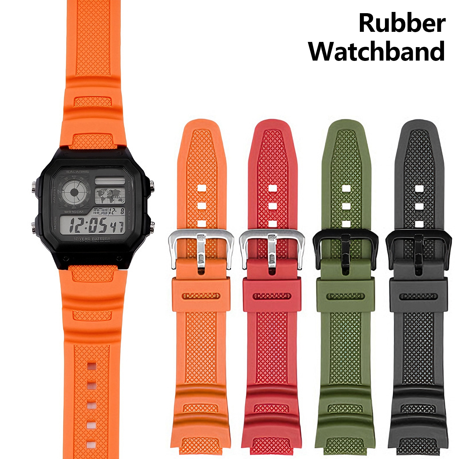 Rubber Watchband For F108 F-10 - Timing Light Gun recensie en prijs