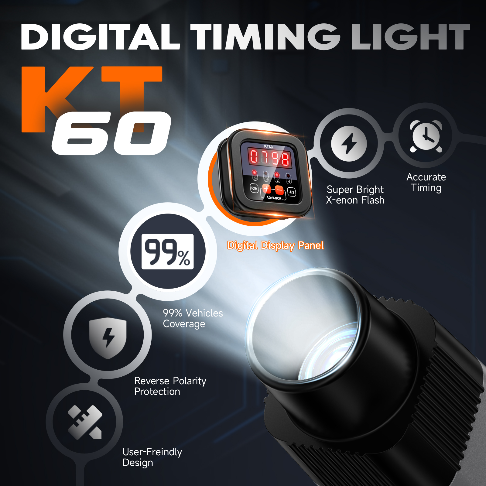 KZYEE Engine Timing Light with - Timing Light Gun recensie en prijs