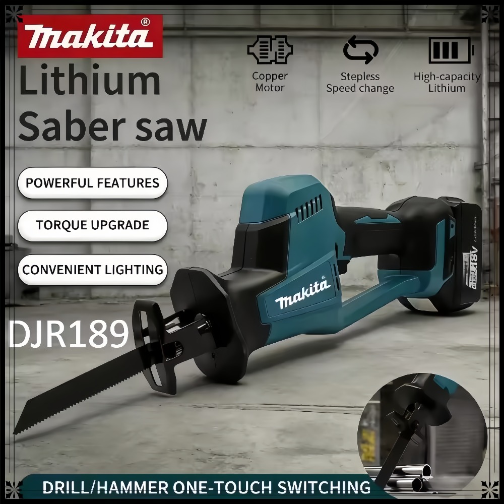 2026 Makita DJR189 18V Brushle - Metal Saw Reciprocating recensie en prijs
