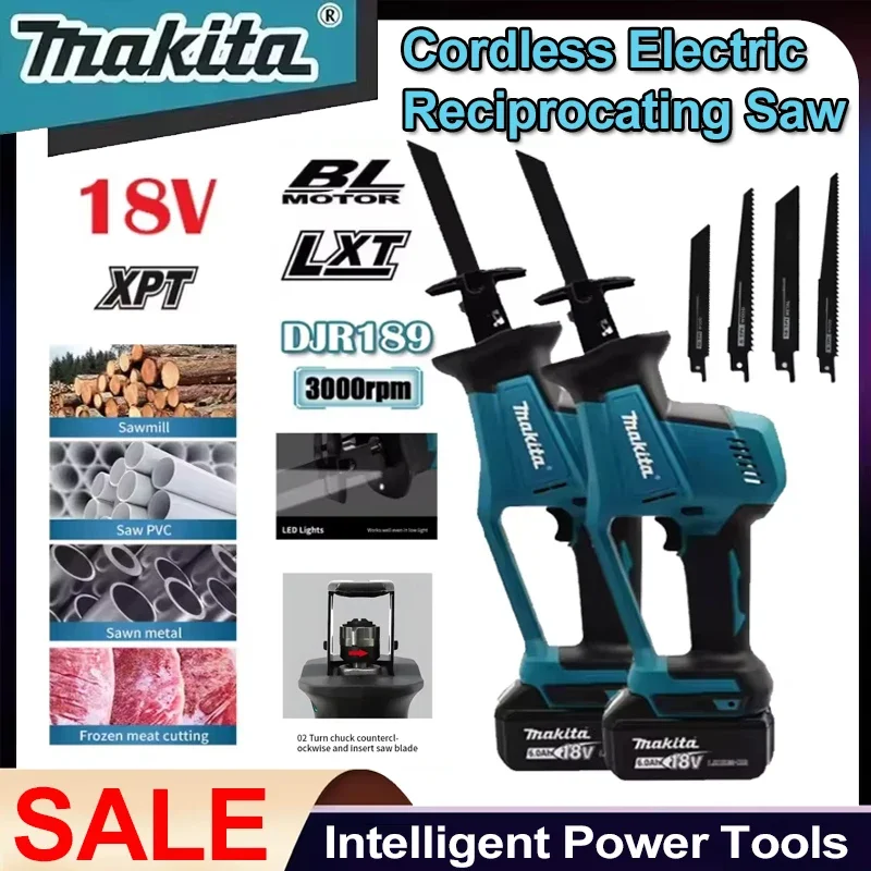 Makita DJR189 Cordless Electri - Metal Saw Reciprocating recensie en prijs