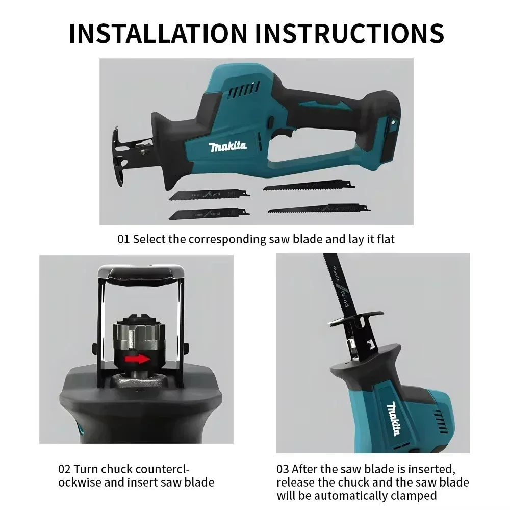 Makita DJR189 18V Cordless Ele - Metal Saw Reciprocating recensie en prijs