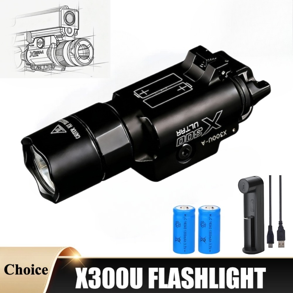 1000 Lumens X300U-A Pistol Sco - Timing Light Gun recensie en prijs