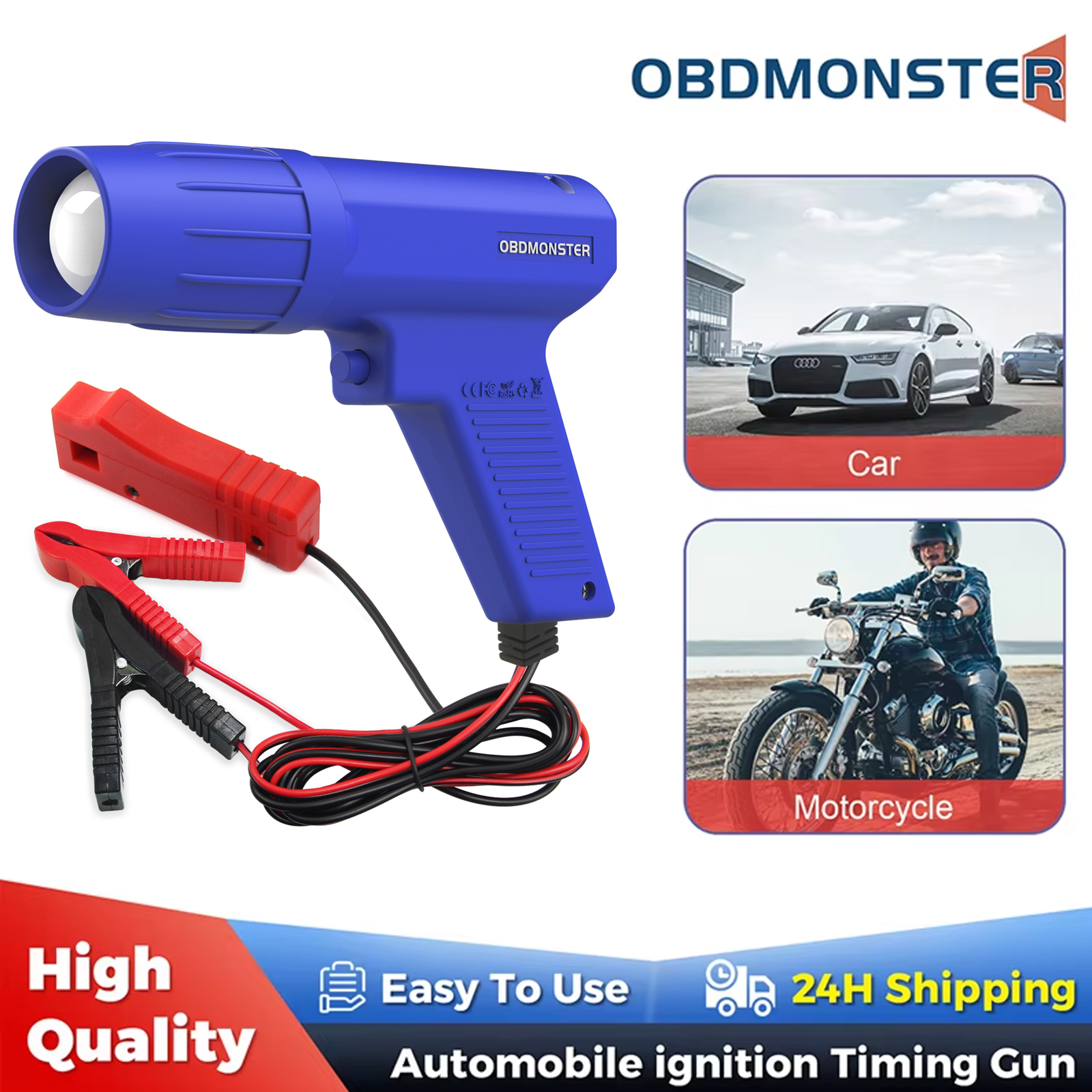 12V Inductive Ignition Timing  - Timing Light Gun recensie en prijs