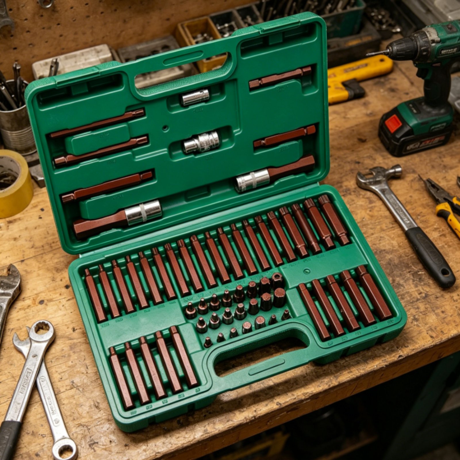 60 Pieces Star Drive Bit Set H - Auto Repair Shops recensie en prijs