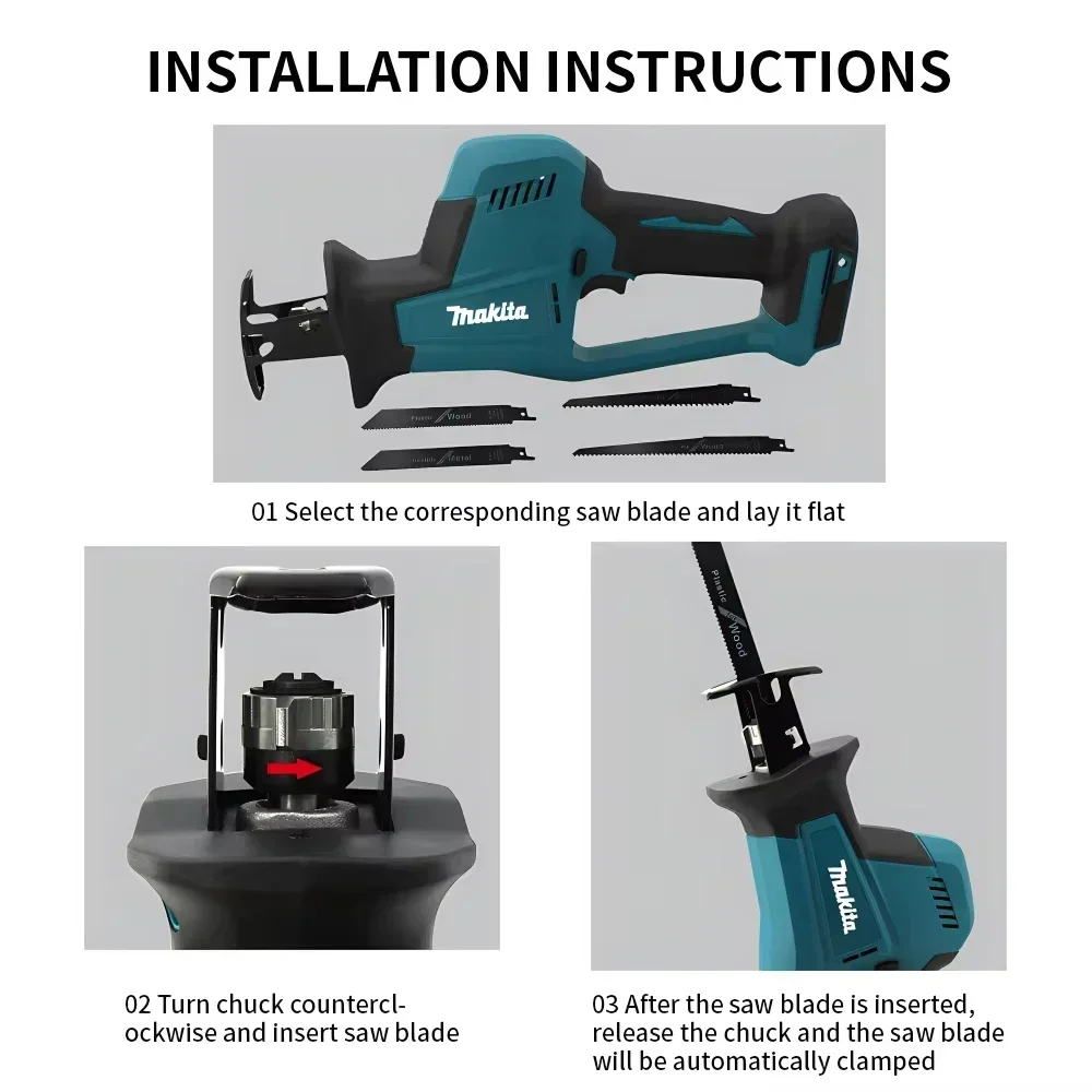 Makita DJR189 18V Cordless Ele - Metal Saw Reciprocating recensie en prijs