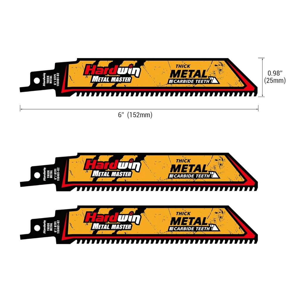 6-Inch 8 TPI Carbide Reciproca - Metal Saw Reciprocating recensie en prijs